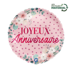 R18 Joyeux Anniv Fleurs