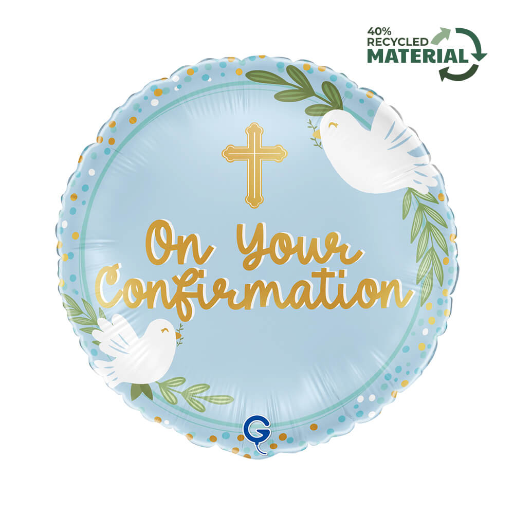 R18 On Your Confirmation Blauw