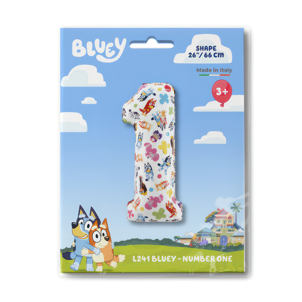 Bluey - Cijfer One 66cm - Afbeelding 2