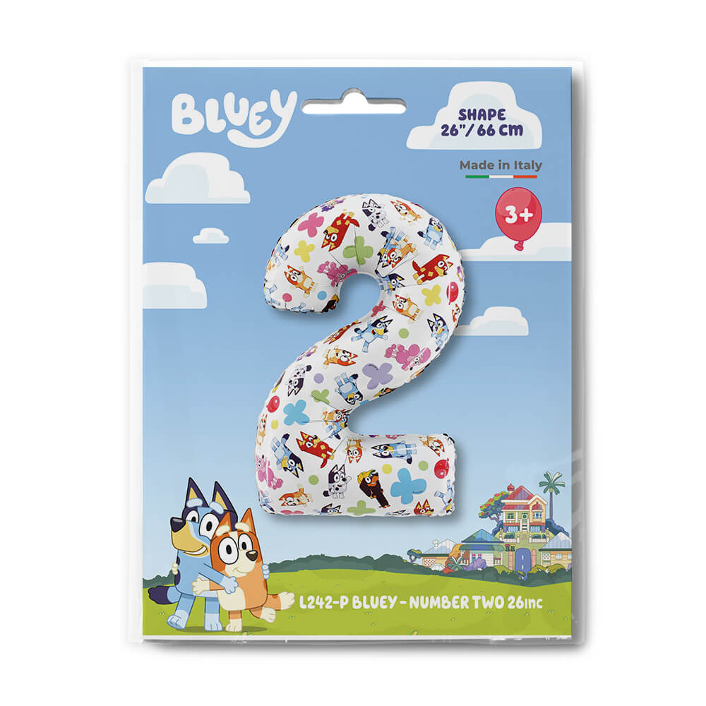 Bluey - Cijfer Two 66cm - Afbeelding 2