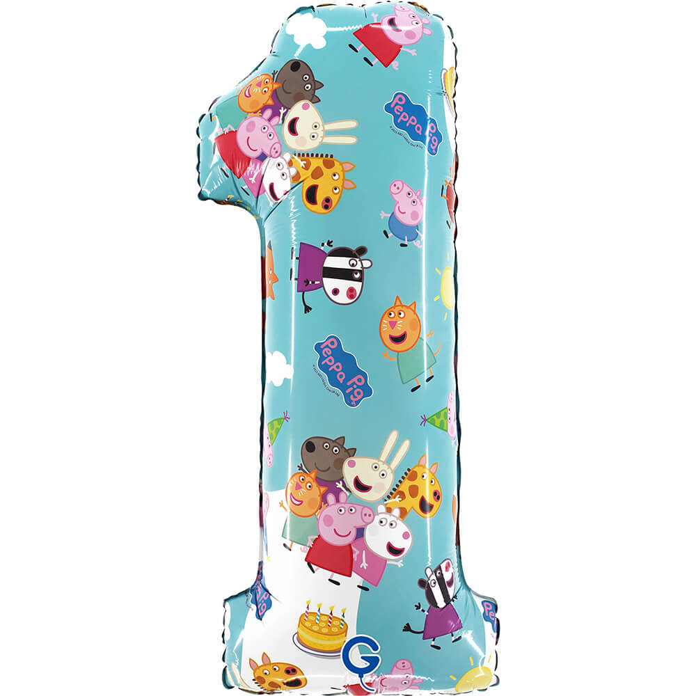 Peppa Pig - Cijfer One 66cm