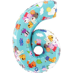 Peppa Pig - Number Six 26inc