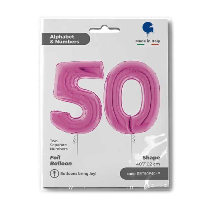 Set n. 50 Fuxia 102cm