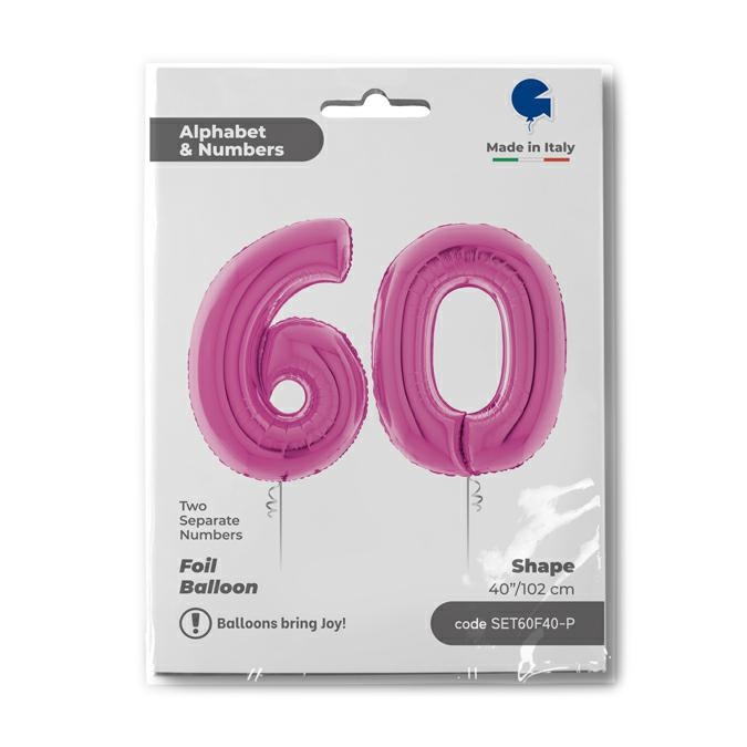 Set n. 60 Fuxia 102cm