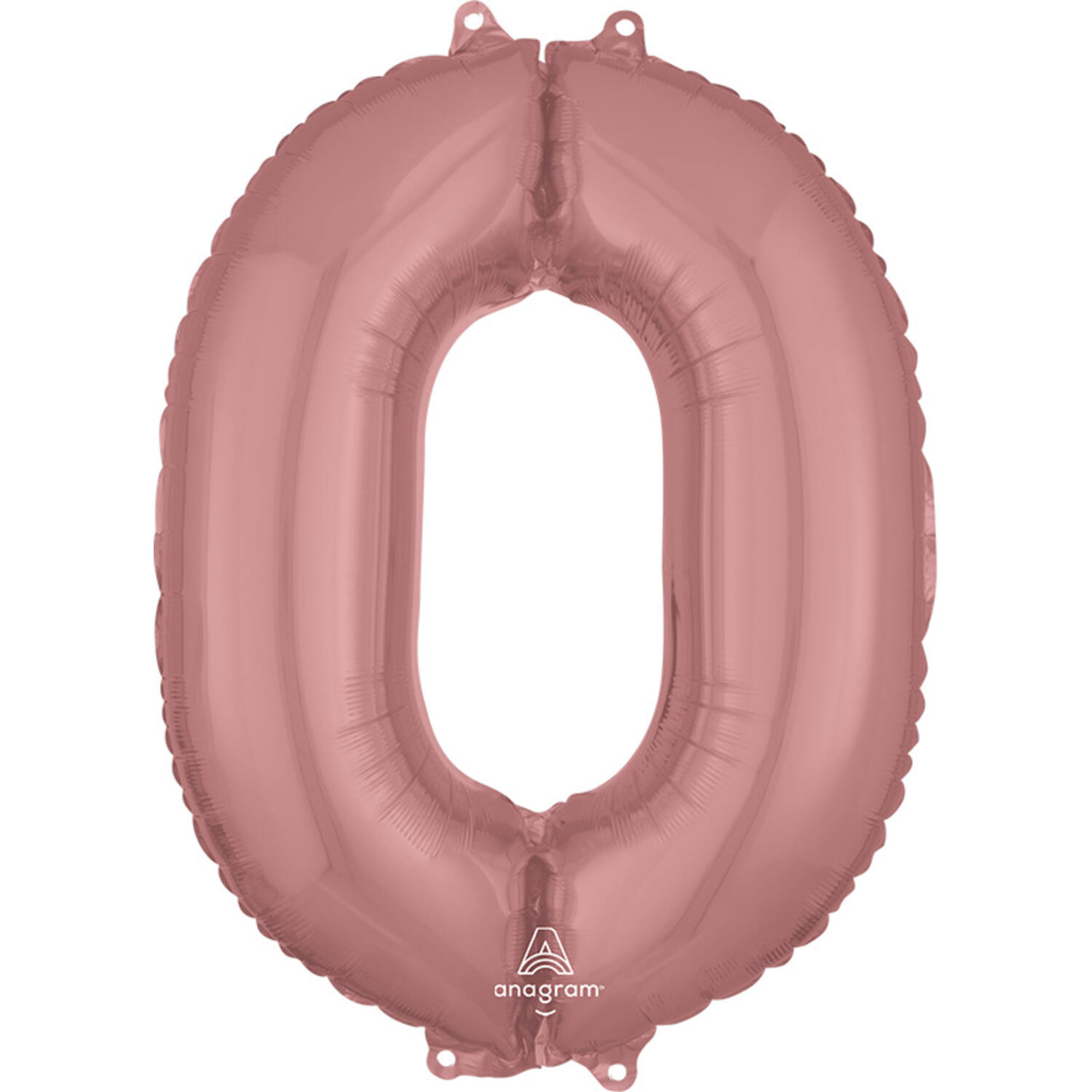 Cijfer 0 Rosé Goud 51x66c (66cm)