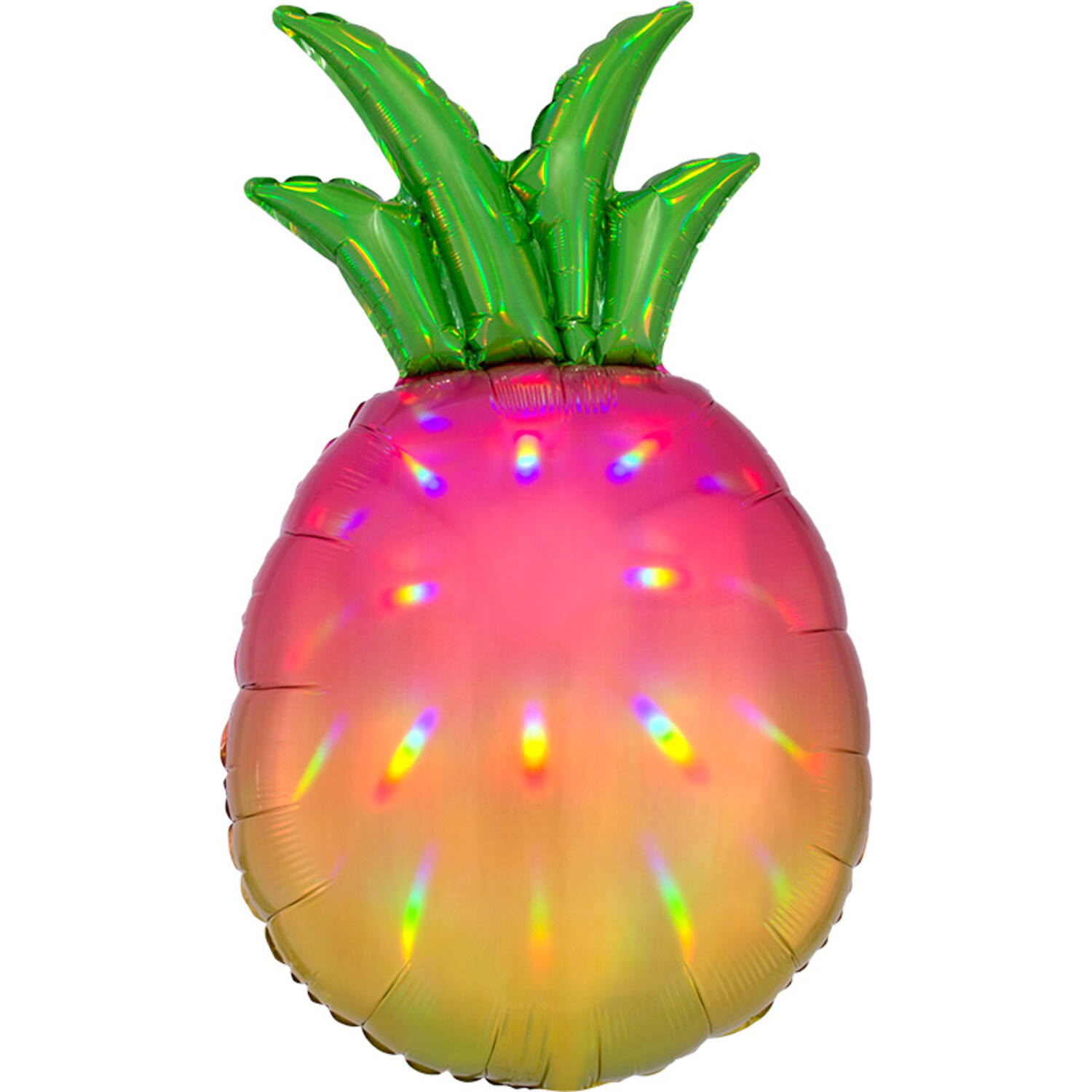 Shape Holo Iridscnt Pineapple 43x78