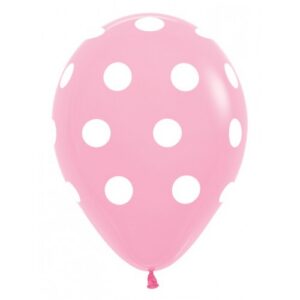R12 - Polka Dots - Bubblegum Pink - Sempertex (25)