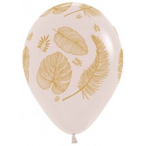 R12 - Tropical Leaves - White Sand - Sempertex (25)